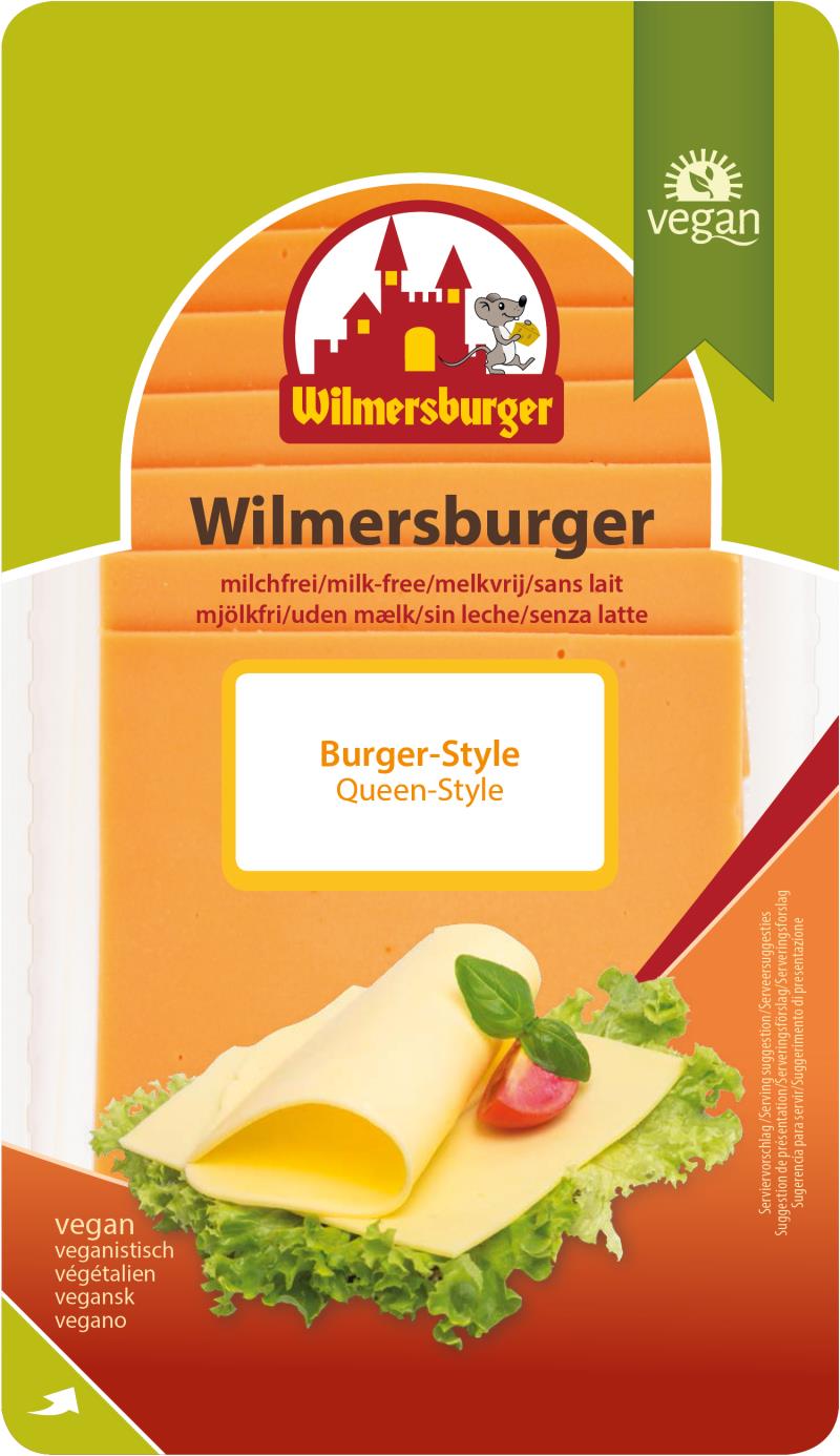 Wilmersburger Vegan Cheese-Alternative - Slices Burger-Style (Queen-Style)